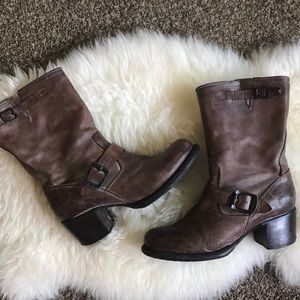 FRYE Harness Mid-calf Boot